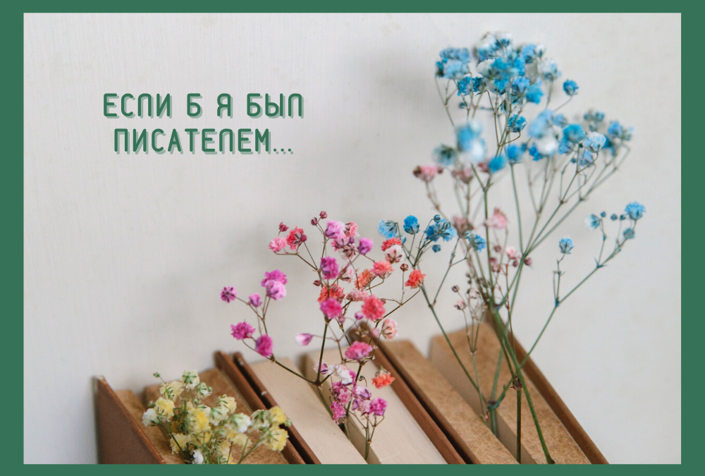 Если б я был писателем..